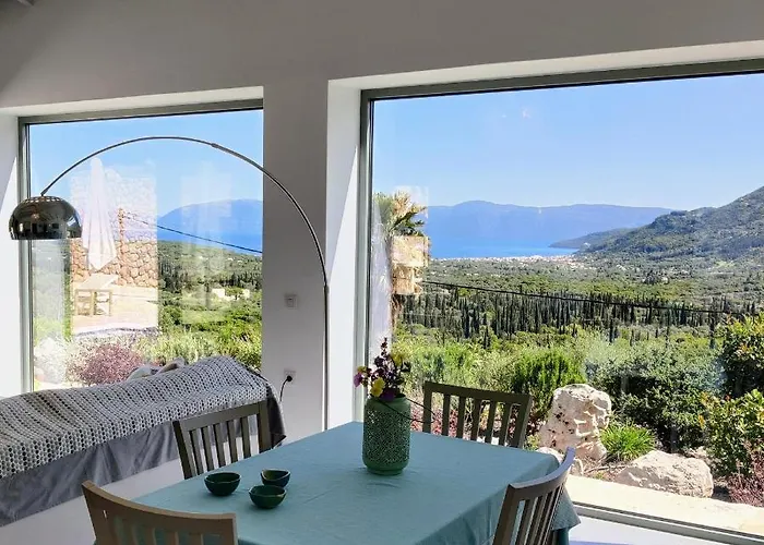 Villa Iremia, Piscine A Debordement & Vue Mer Panoramique * Chaliotata