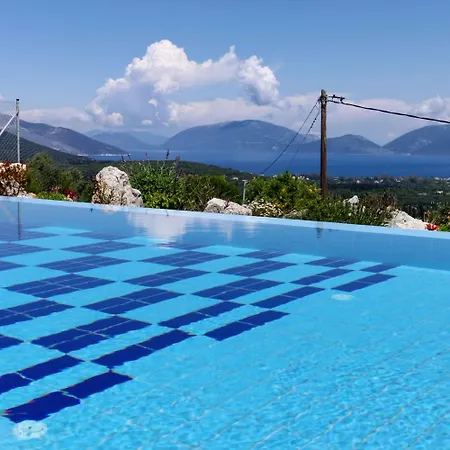 Iremia, Piscine A Debordement & Vue Panoramique Вилла Chaliotata